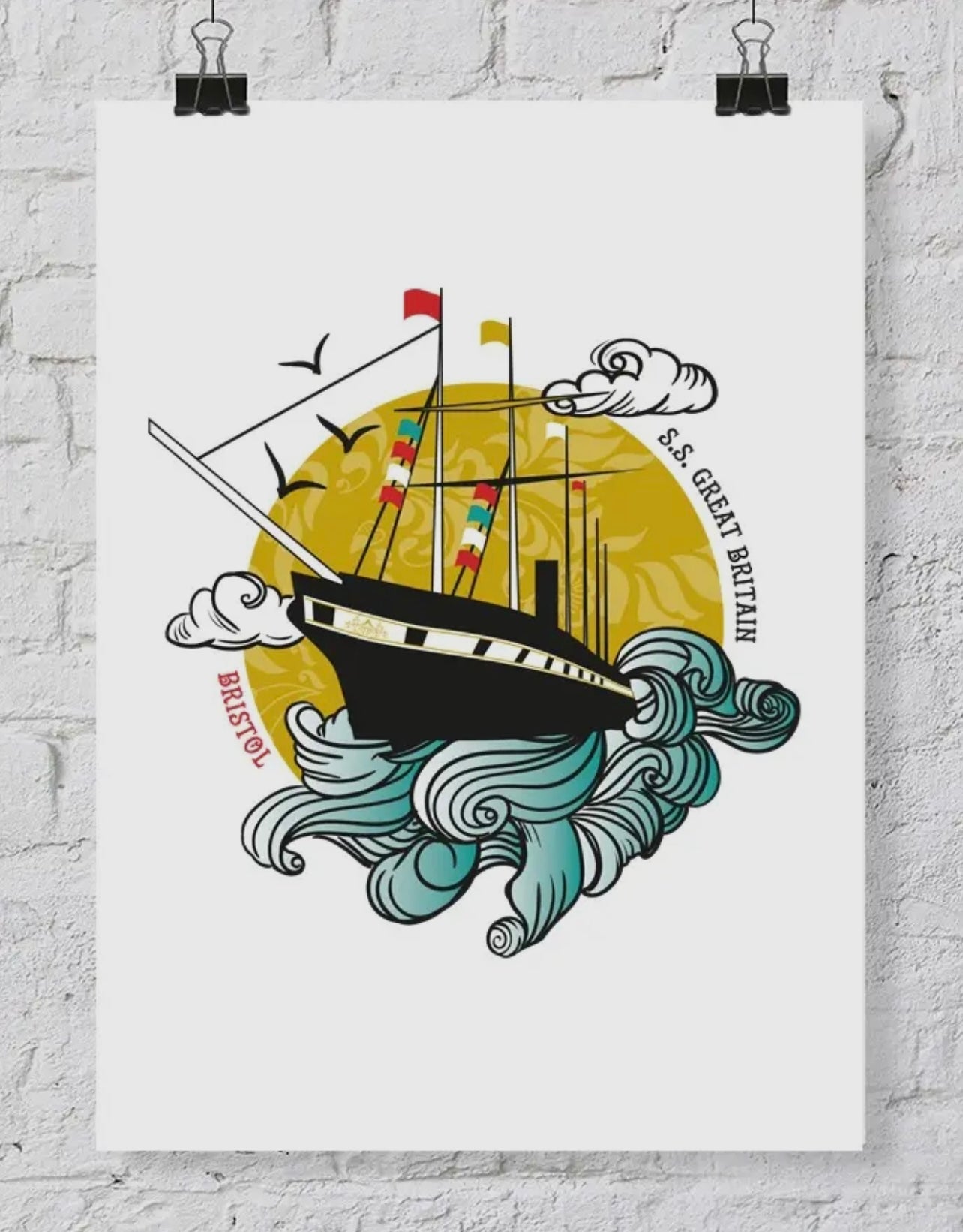 SS Great Britain Print