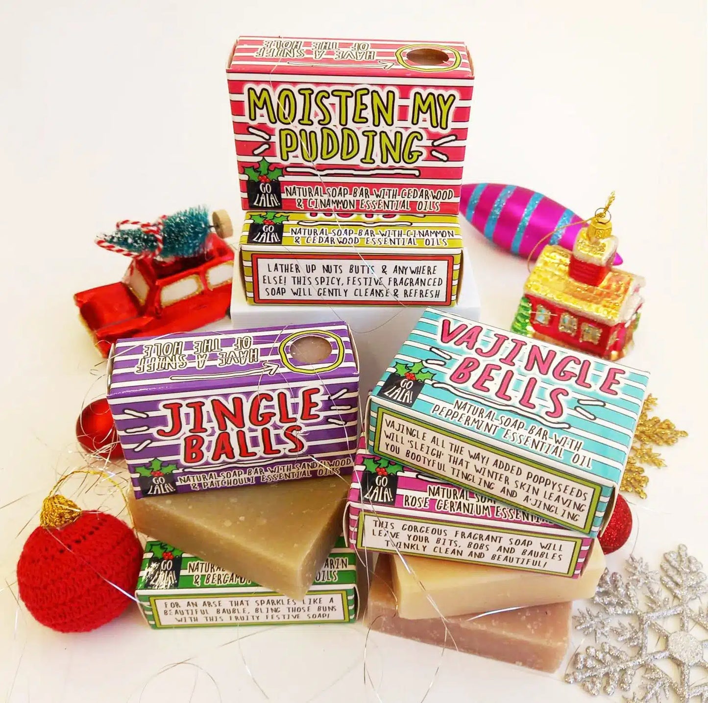MOISTEN MY PUD CHRISTMAS SOAP
