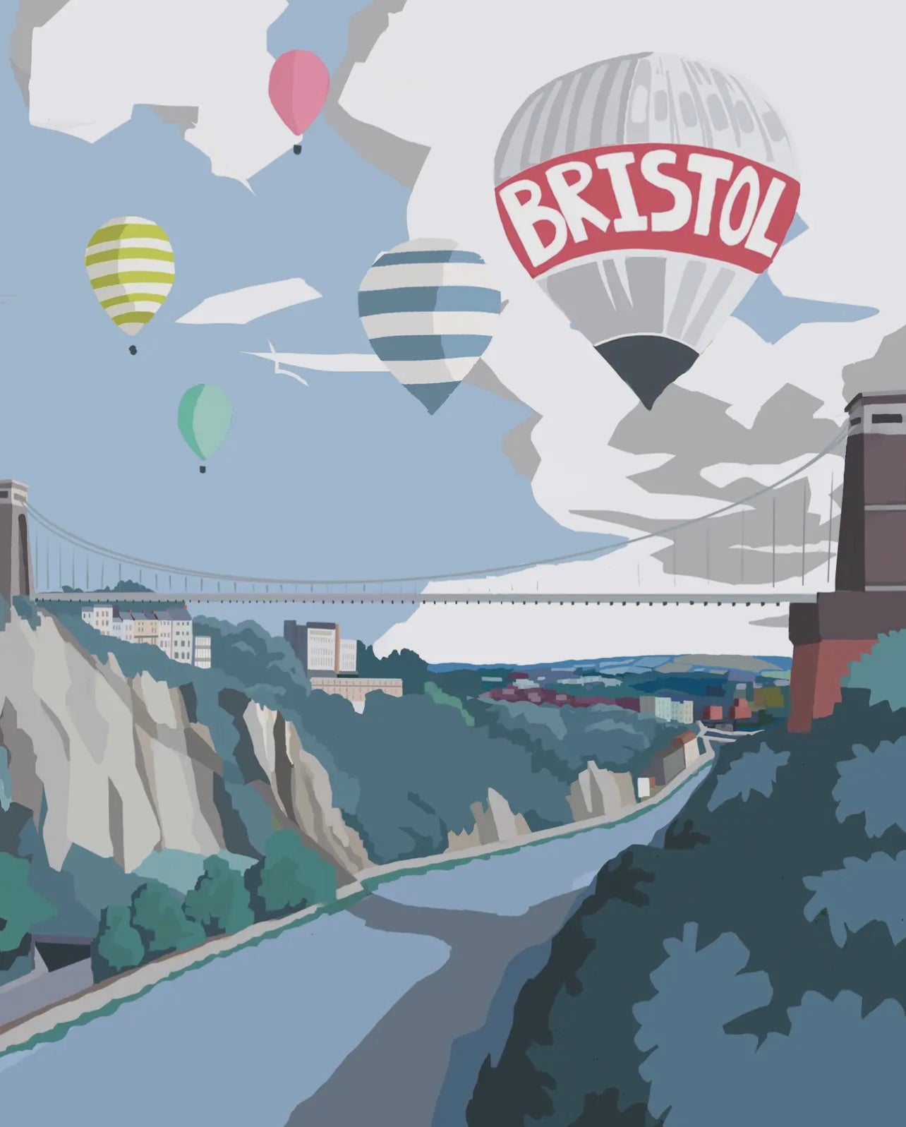 Bristol Avon Gorge Mug