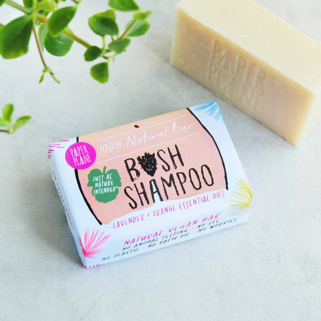 BUSH SHAMPOO 100% NATURAL VEGAN
