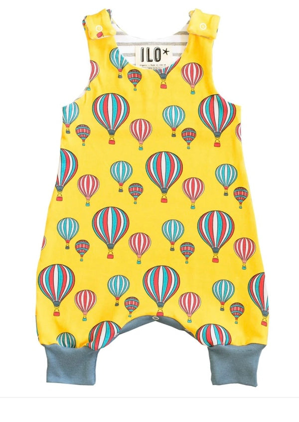 Grow With Me Yellow Balloon Romper