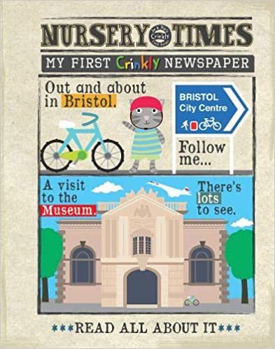Nursery Times crinkly newspaper- Out & About In Bristol