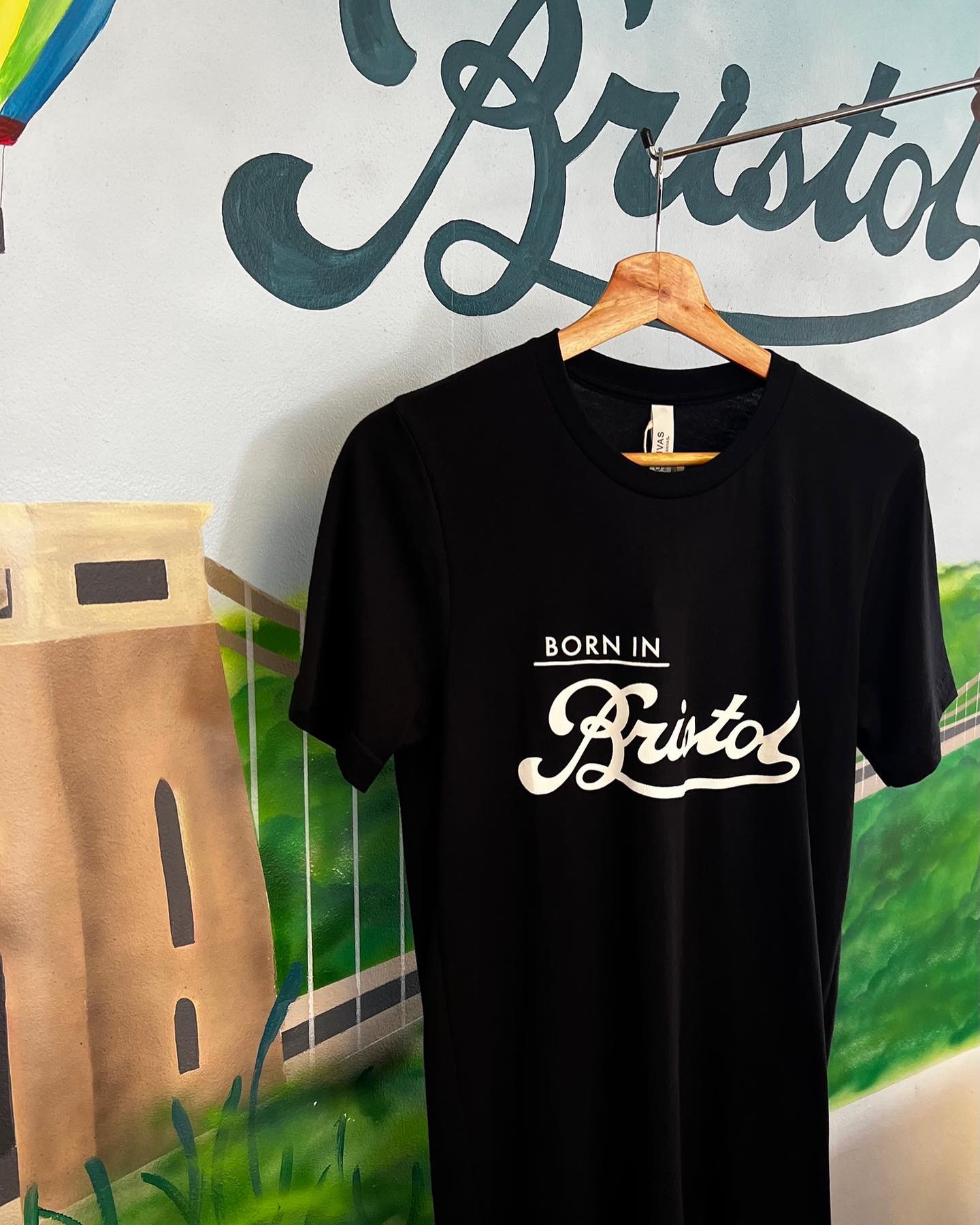 Born in Bristol Adult T-Shirt