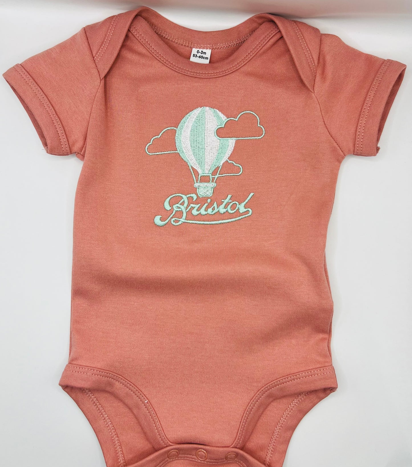 Bristol Rose Pink Hot Air Balloon Bodysuit