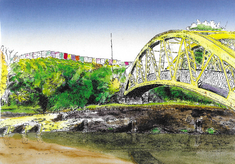 Banana Bridge Print