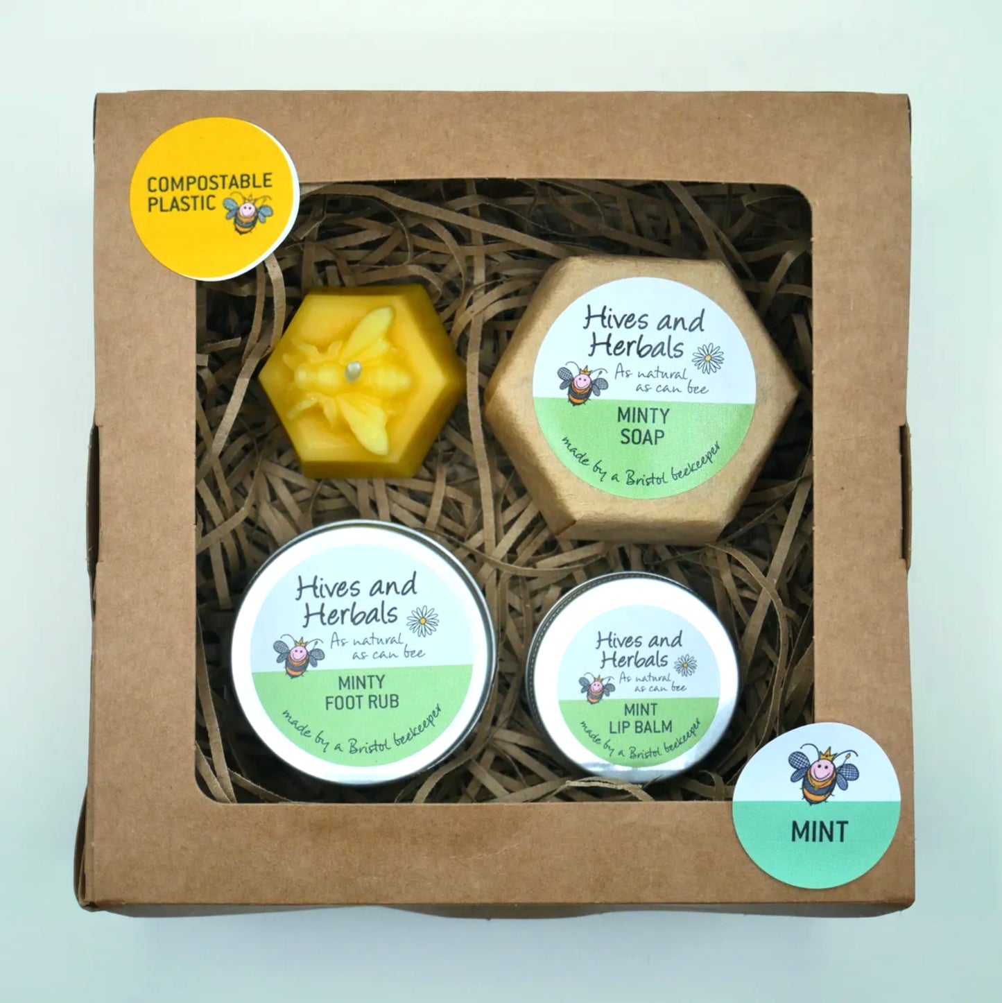 Bee Kind Minty Gift Set