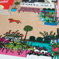Love Bristol Colourful Houses Print