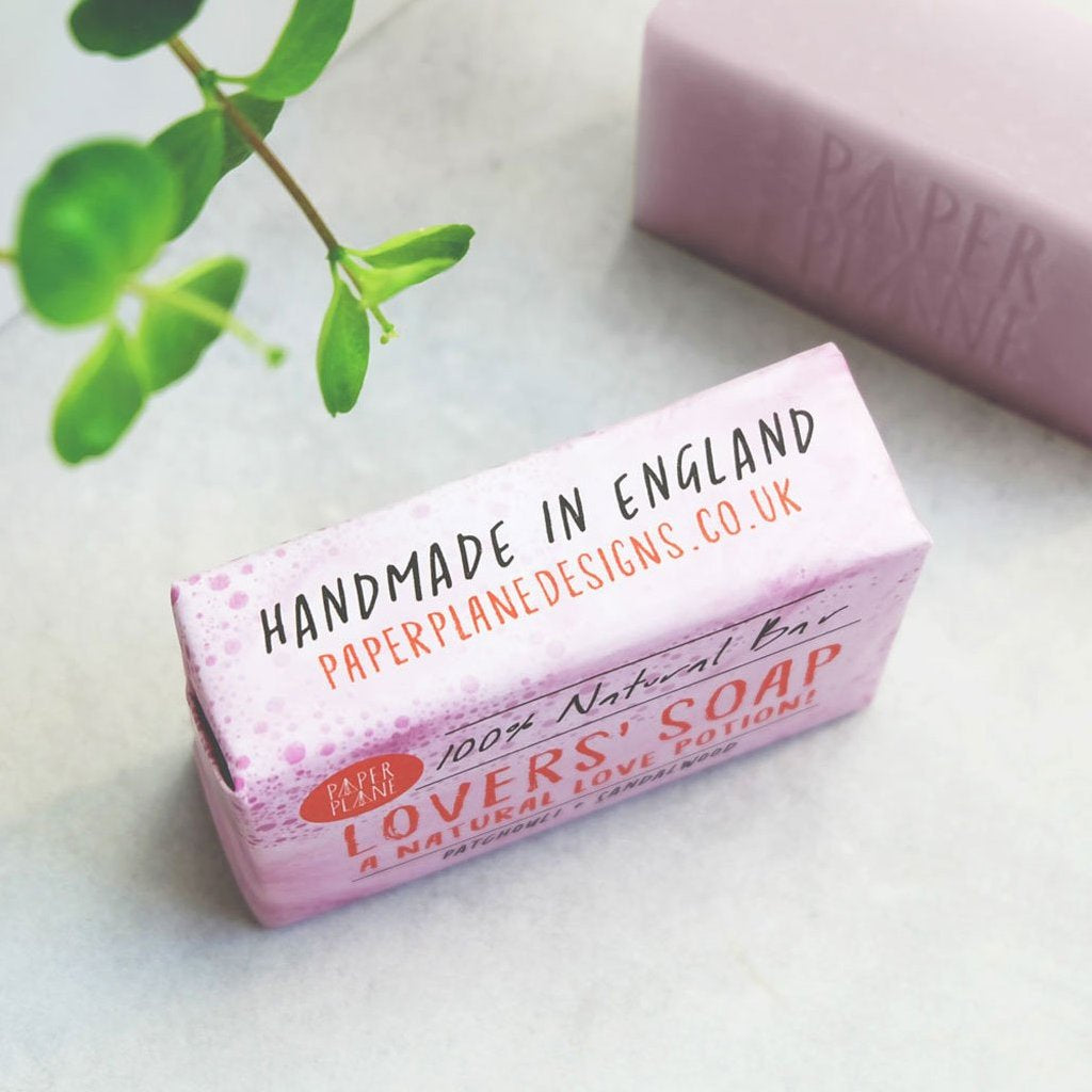 LOVERS' SOAP 100% NATURAL VEGAN PLASTIC-FREE