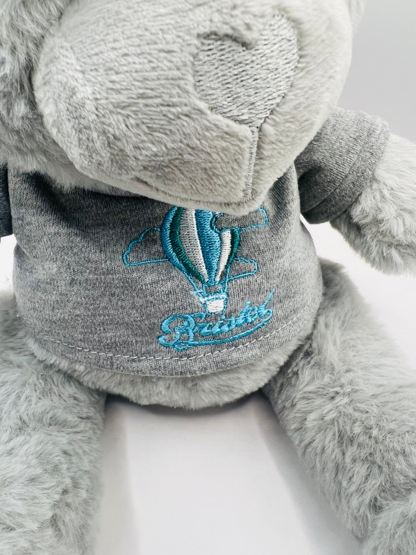 BRISTOL KEEPSAKE HOT AIR BALLOON GREY BEAR