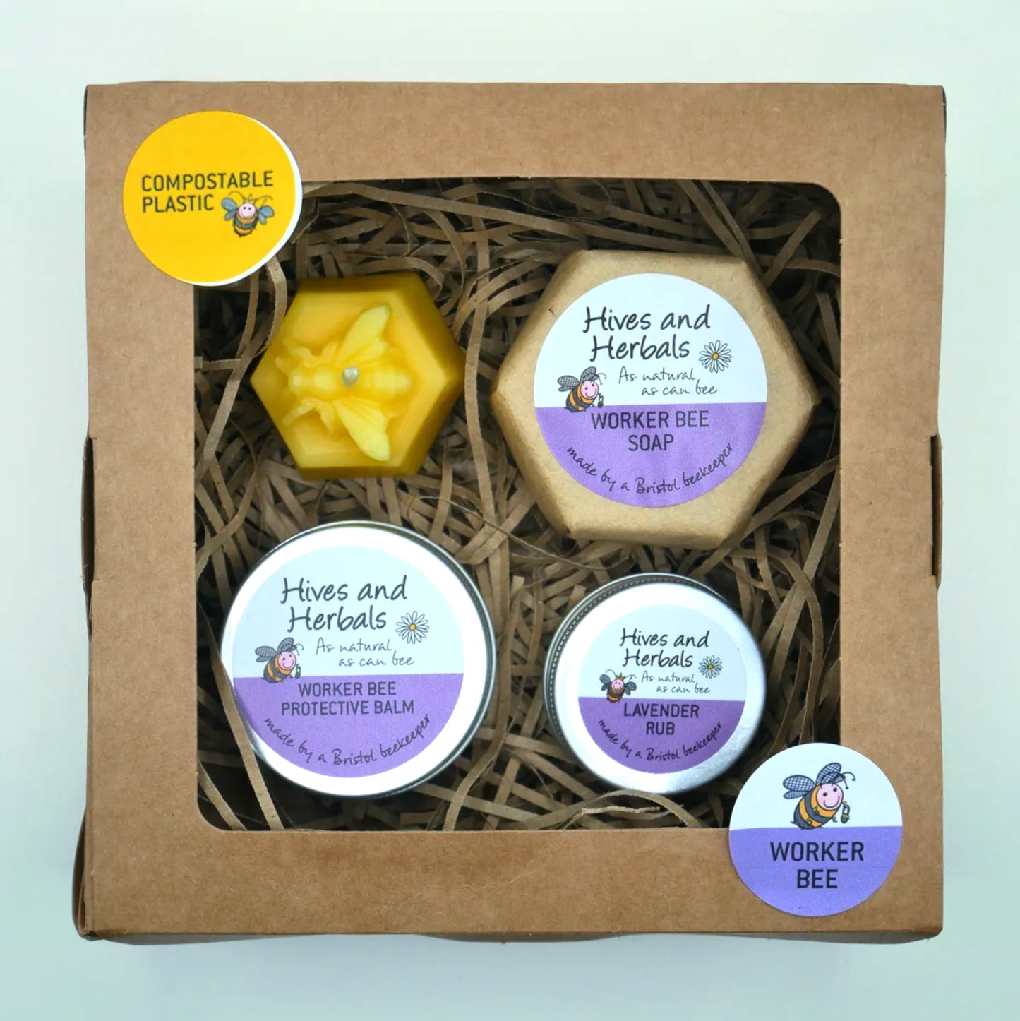 Bee Kind Worker Bee Gift Set