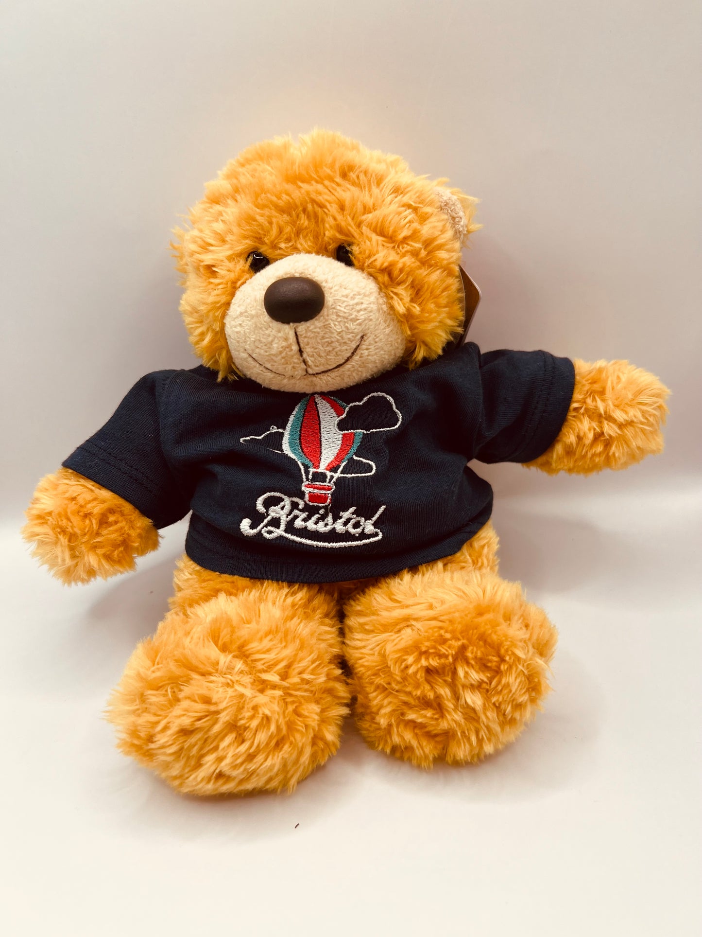 BRISTOL KEEPSAKE BONNIE BEAR WITH HOT AIR BALLOON NAVY T-SHIRT