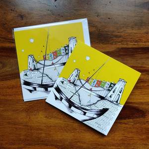 Bristol Scene Greeting Card