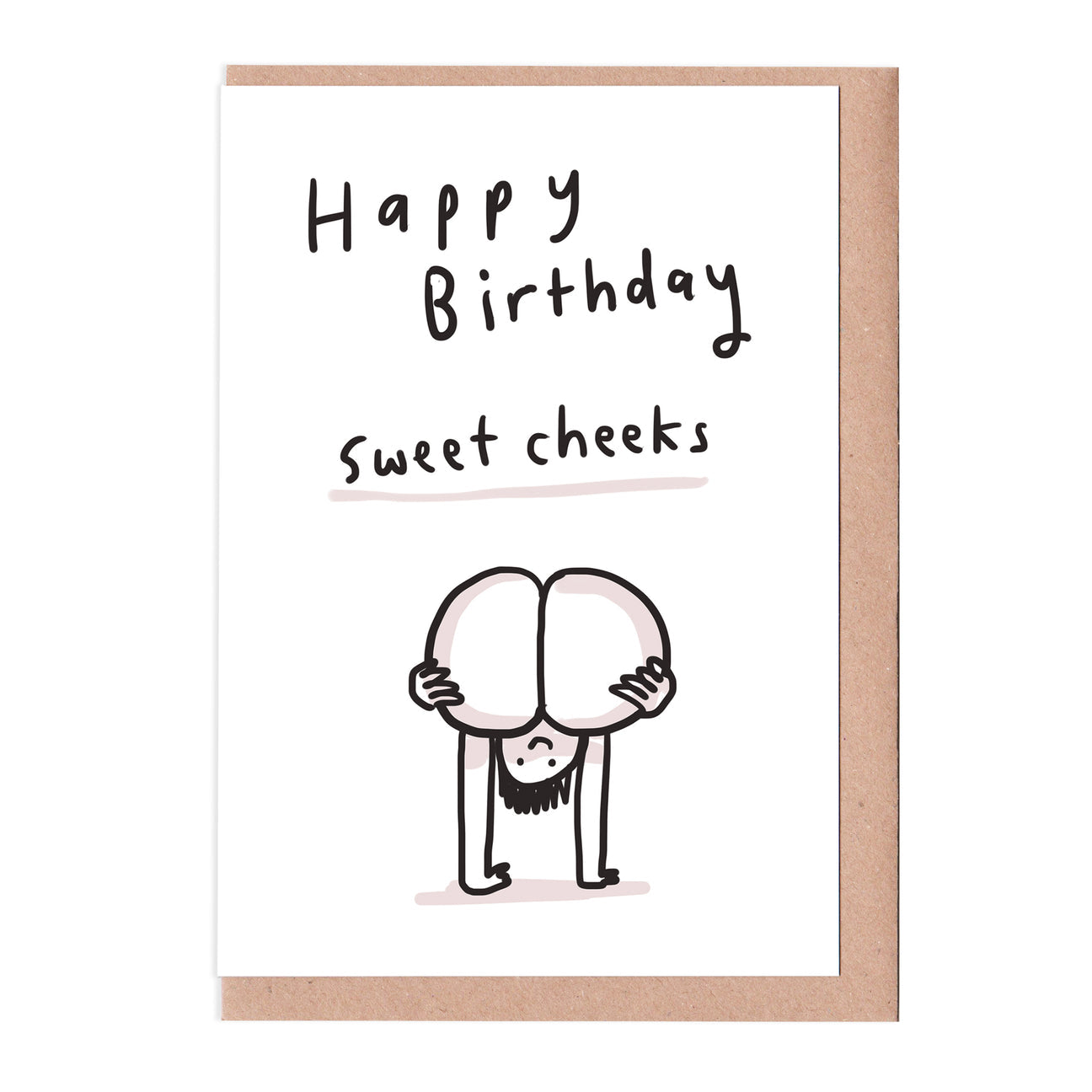 SWEET CHEEKS CARD