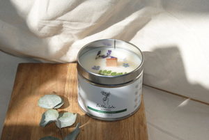 Belle Isle Botanicals Jasmin and Cucumber Soy Candle