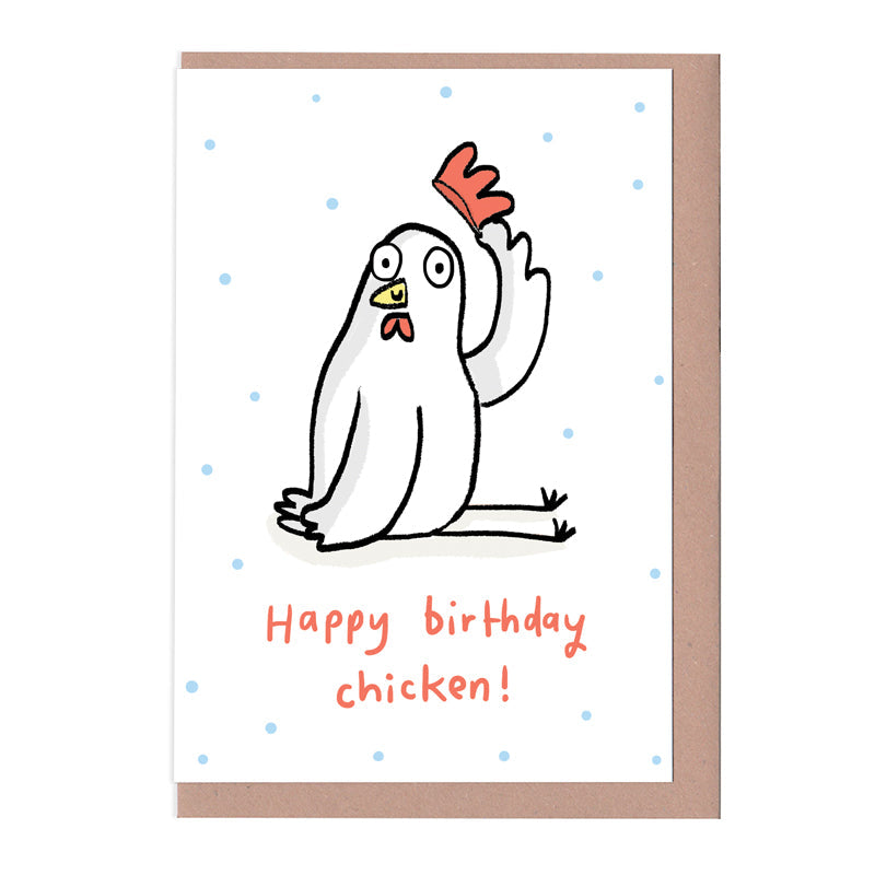 Happy Birthday Chicken Card