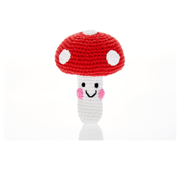 Pebble friendly toadstool