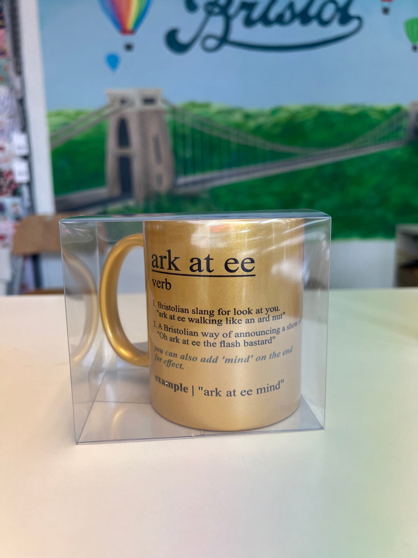 Arc at ee 11oz Gold Mug