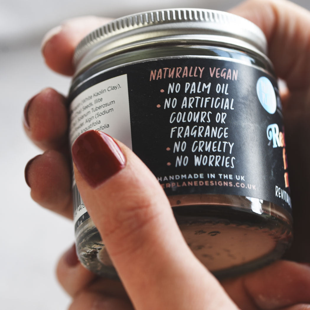 NATURAL RED CLAY FACE MASK