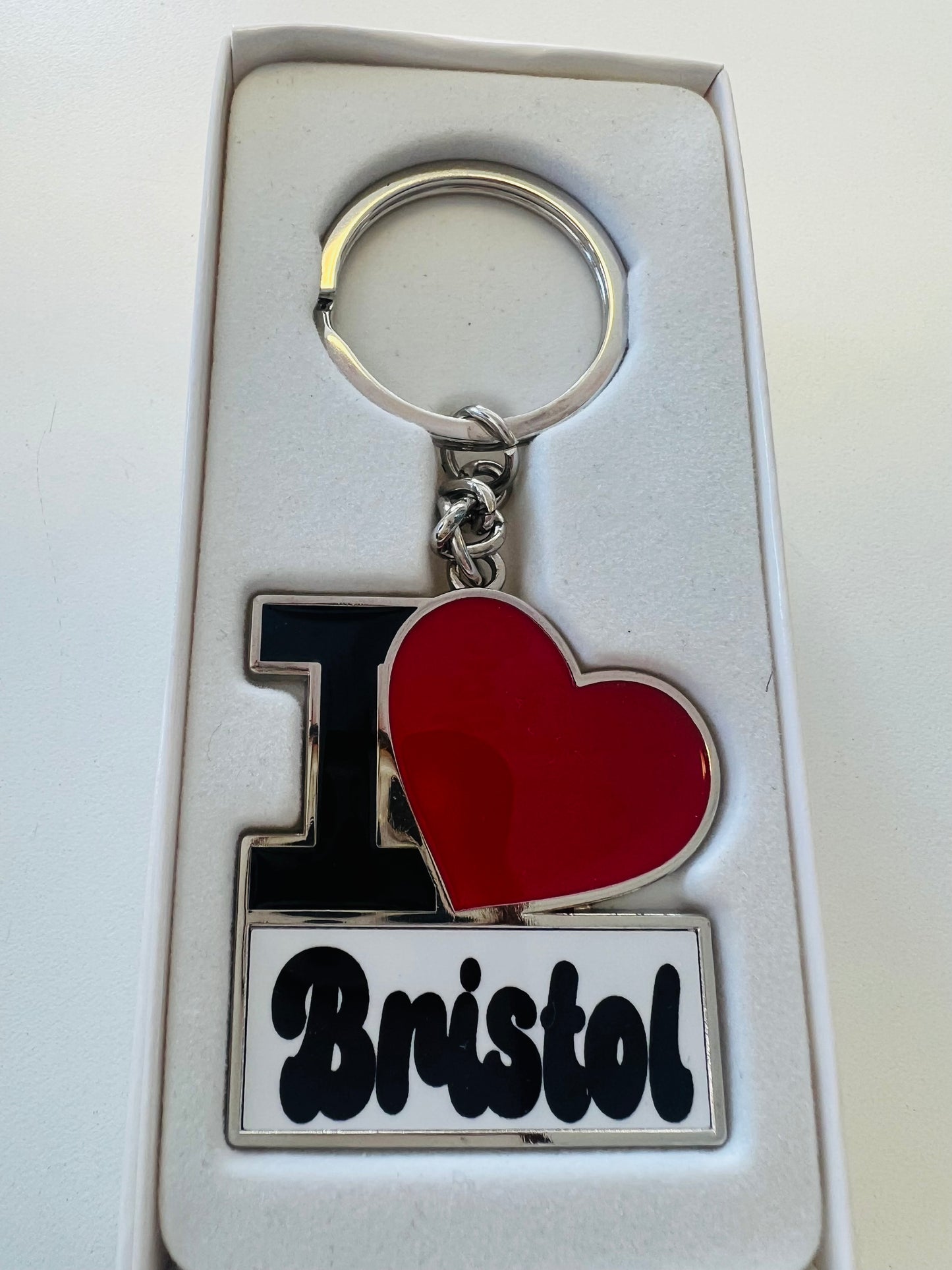 I Love Bristol Keyring
