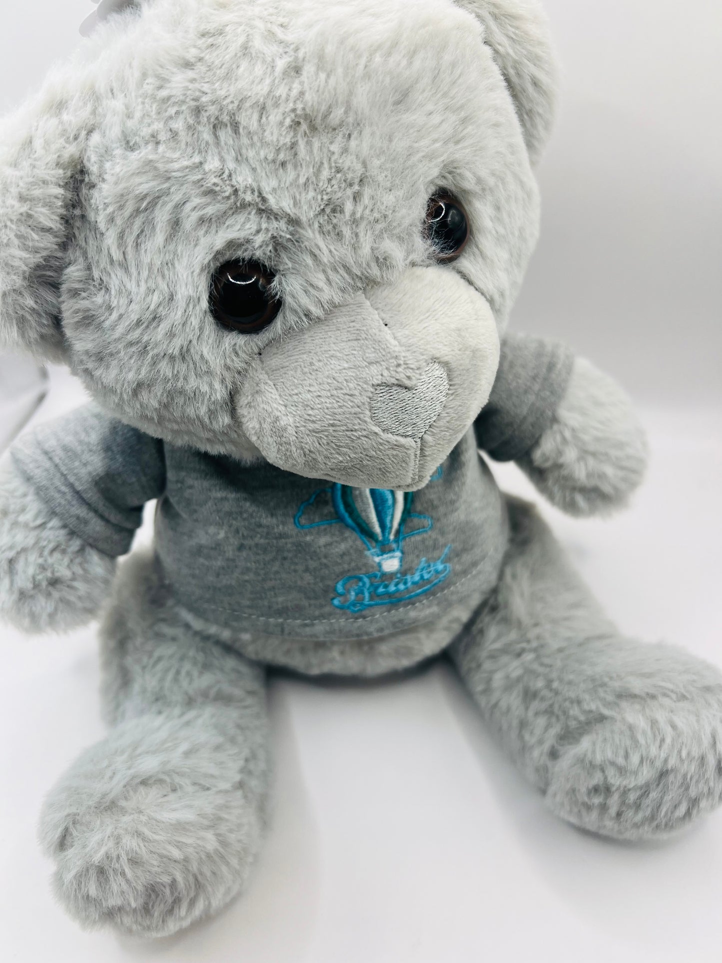 BRISTOL KEEPSAKE HOT AIR BALLOON GREY BEAR