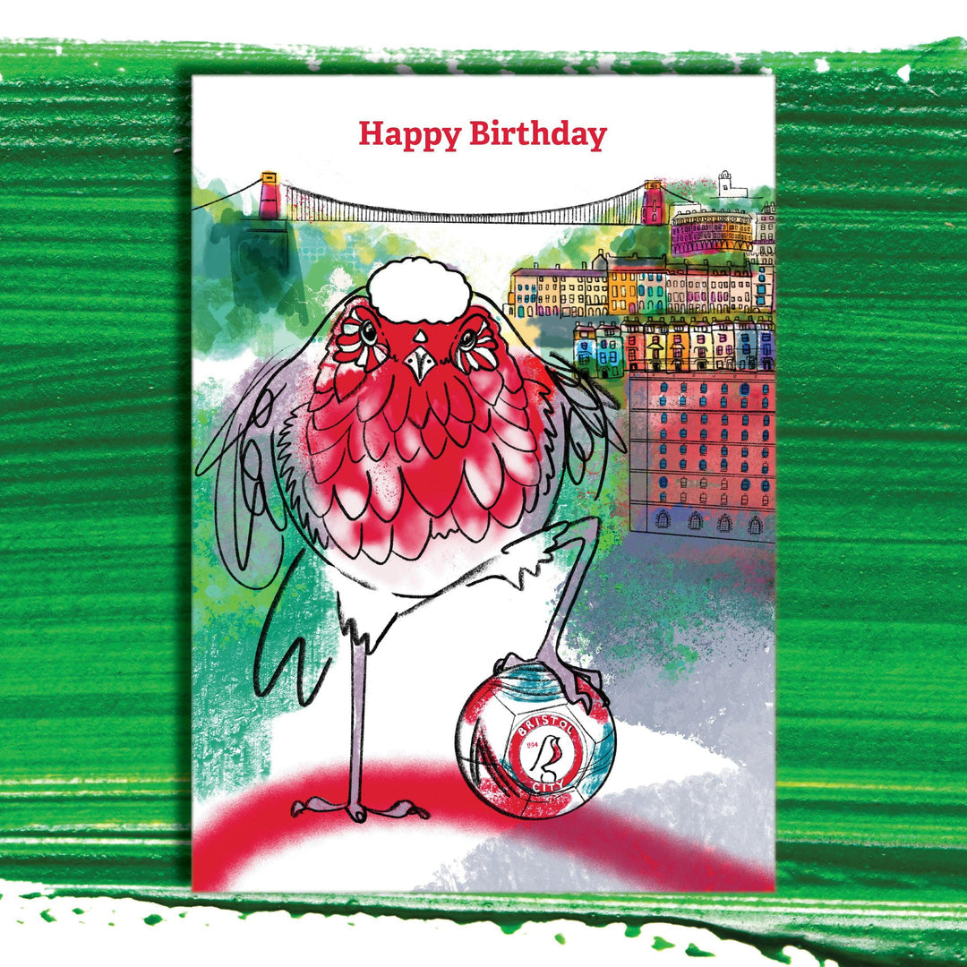 Bristol Robin, Greeting Card