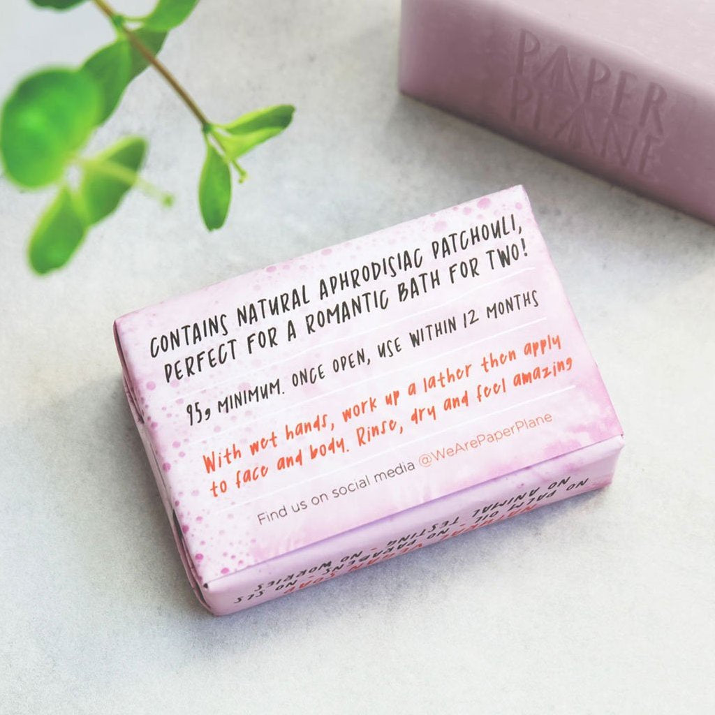 LOVERS' SOAP 100% NATURAL VEGAN PLASTIC-FREE