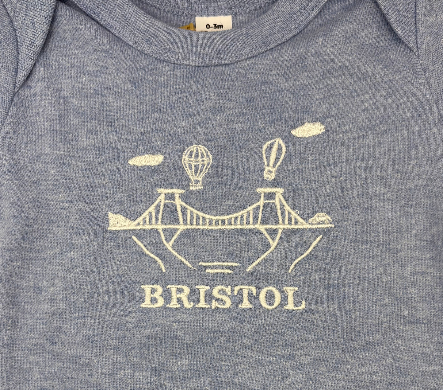 Bristol Heather Blue Bristol Bridge Bodysuit