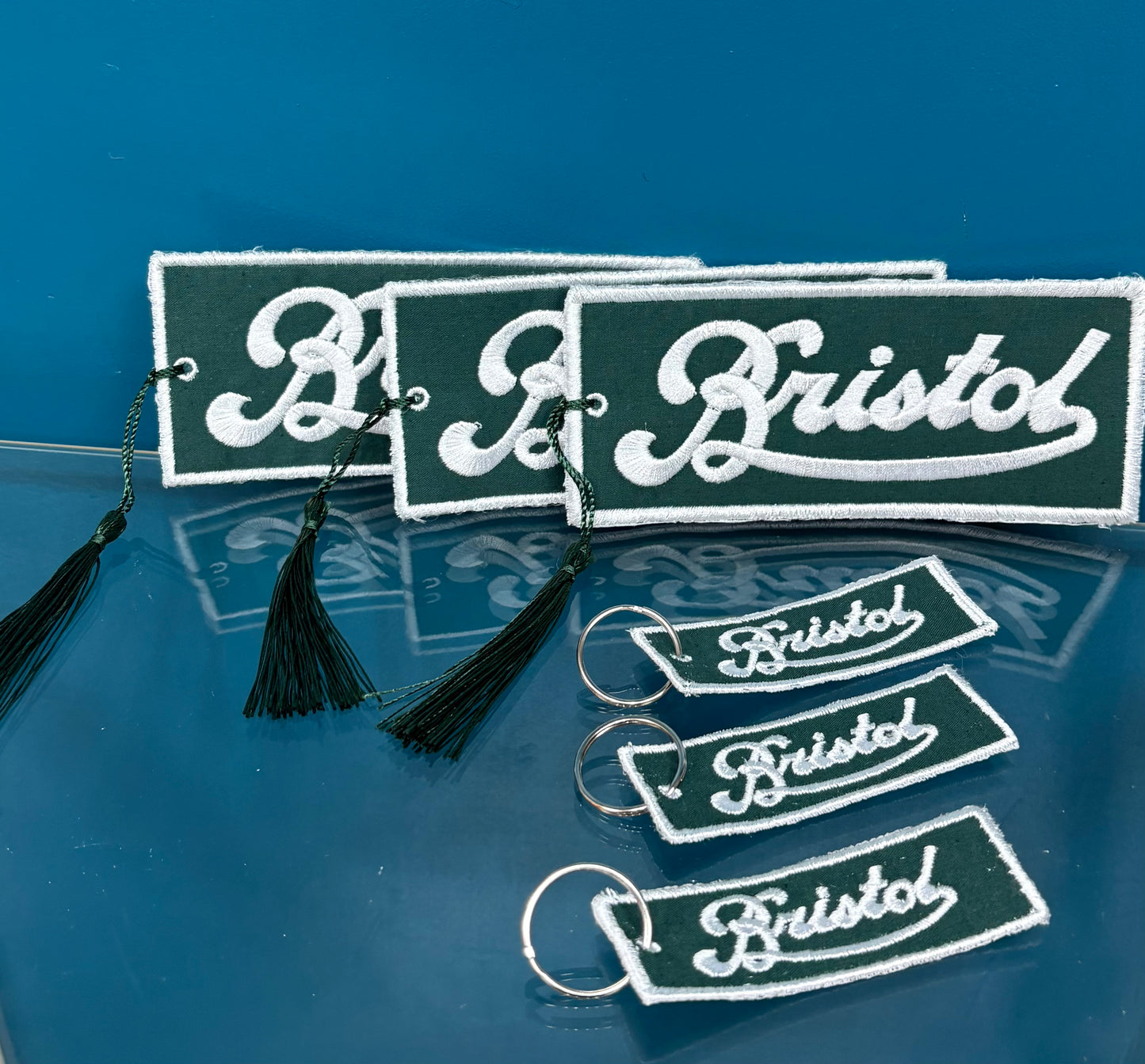 Bristol Scroll Keyring