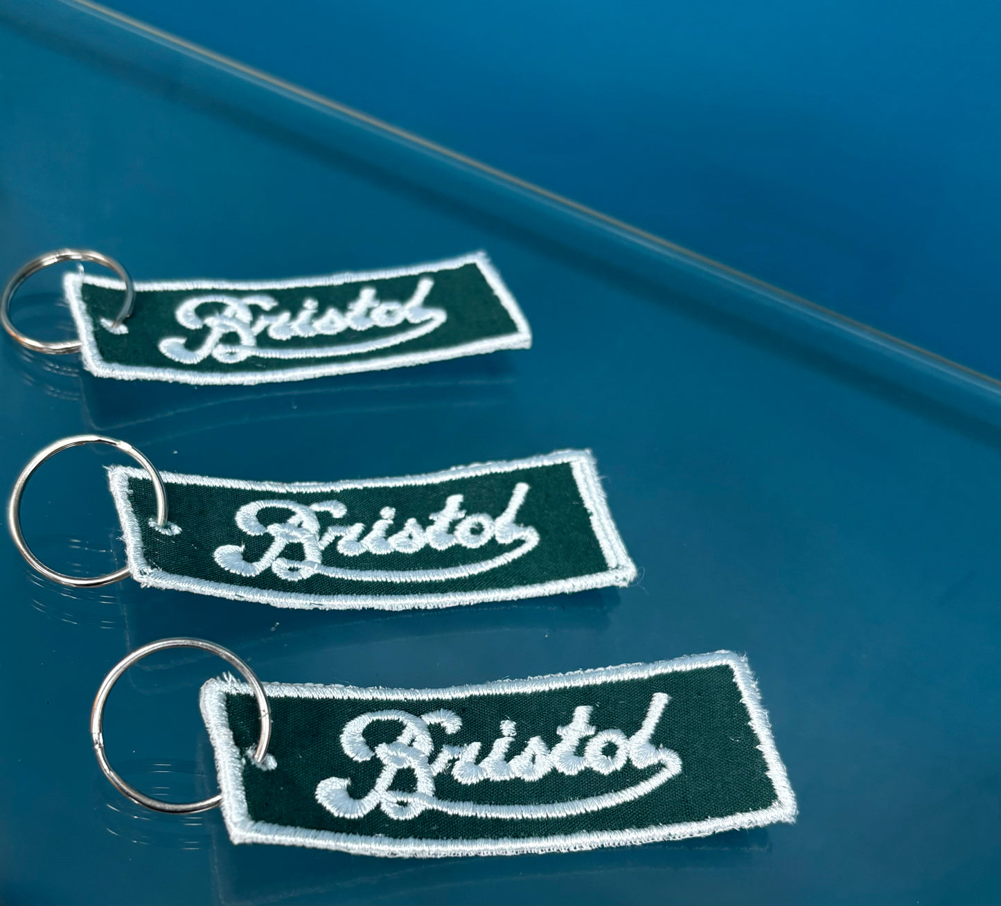 Bristol Scroll Keyring