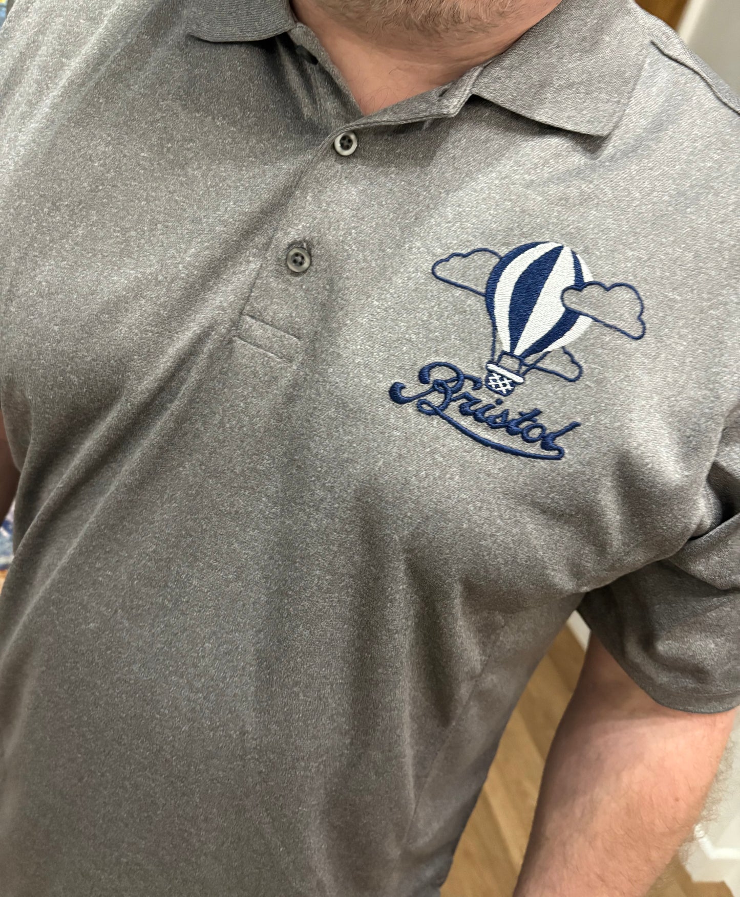 Bristol Balloon embroidered polo shirt