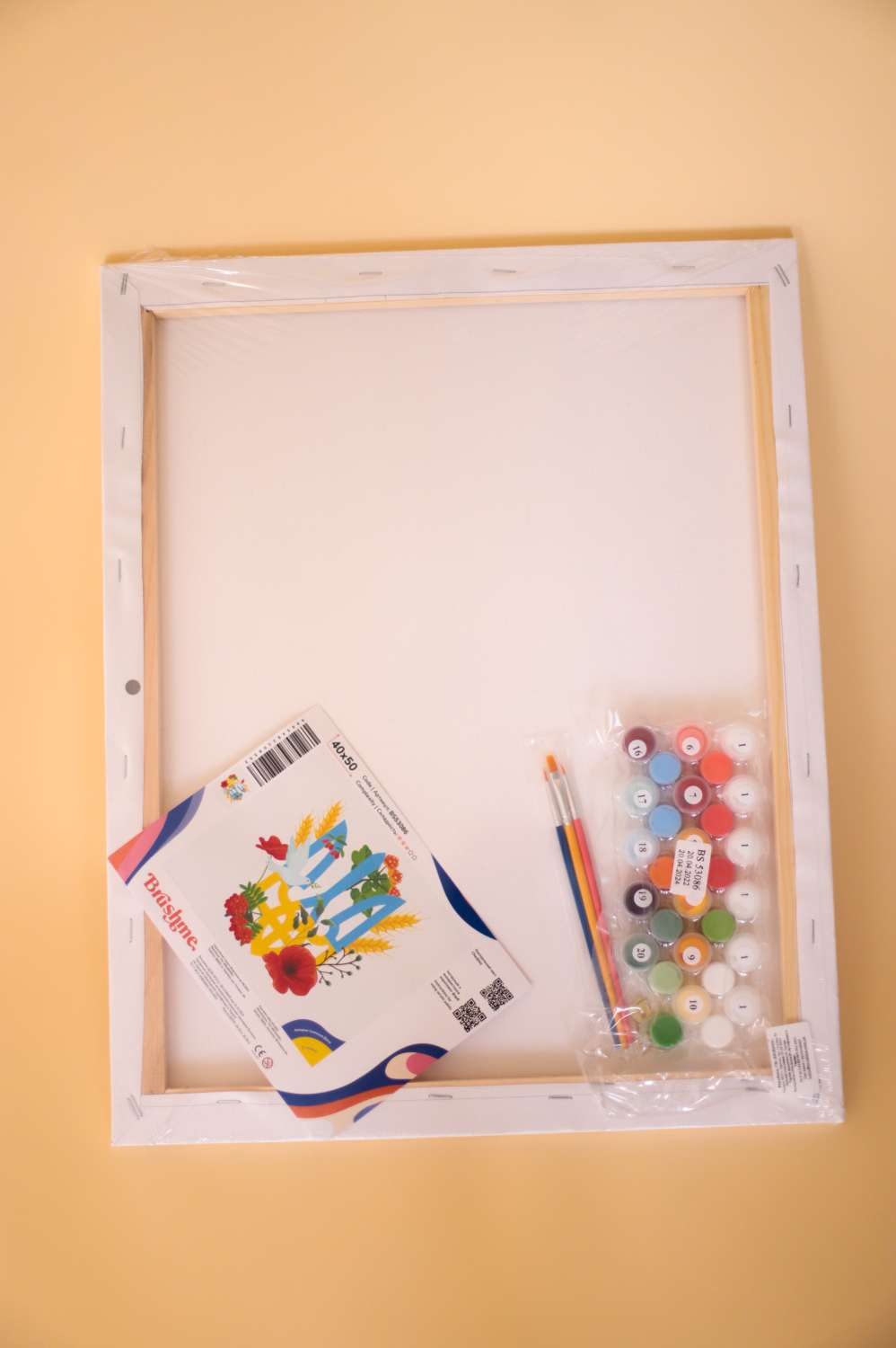 Colourful Balloons Painting by Numbers set
