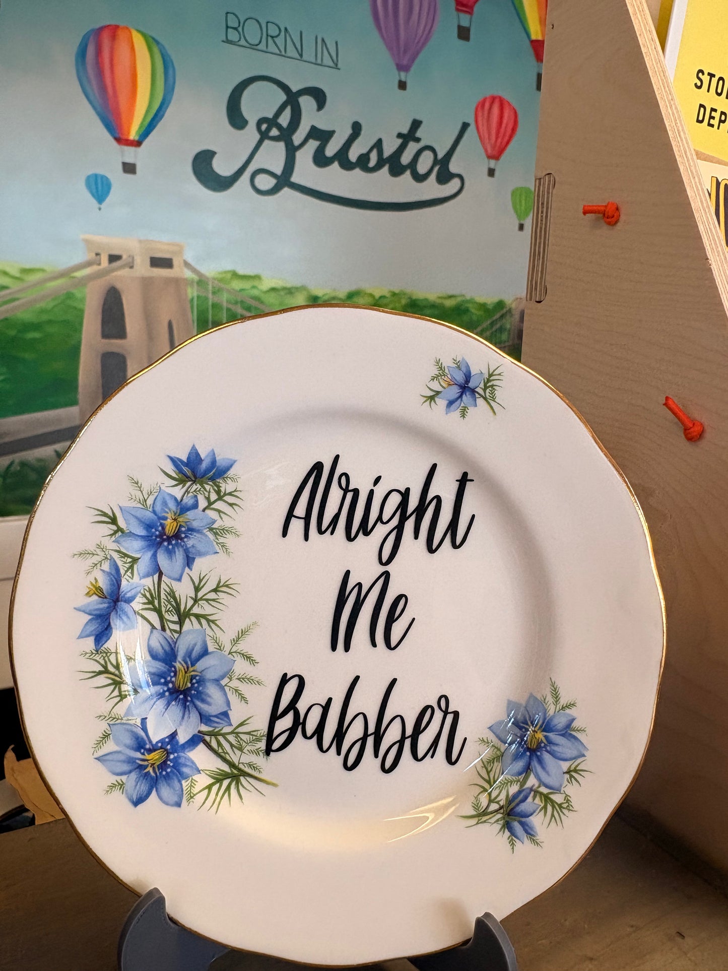 Vintage Vulgar Emporium Alright me Babber