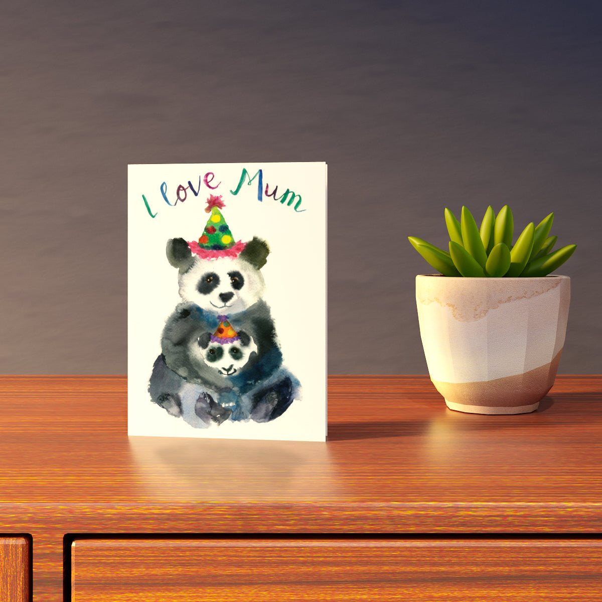 I Love Mum Panda