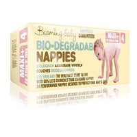 BEAMING BABY CERTIFIED ORGANIC NAPPIES SIZE 4