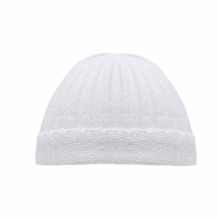 NEWBORN RIBBED KNITTED HAT