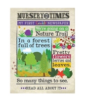Nursery Times Crinkly Newspaper -  Nature Trail