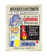 Nursery Times Crinkle Newspaper - Science