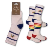 Unisex Children Rainbow Socks