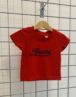 BRISTOL SCROLL RED  CHILD'S T-SHIRT
