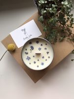 Belle Isle Botanicals Wild Bluebell and Peach Blossom Soy Candle