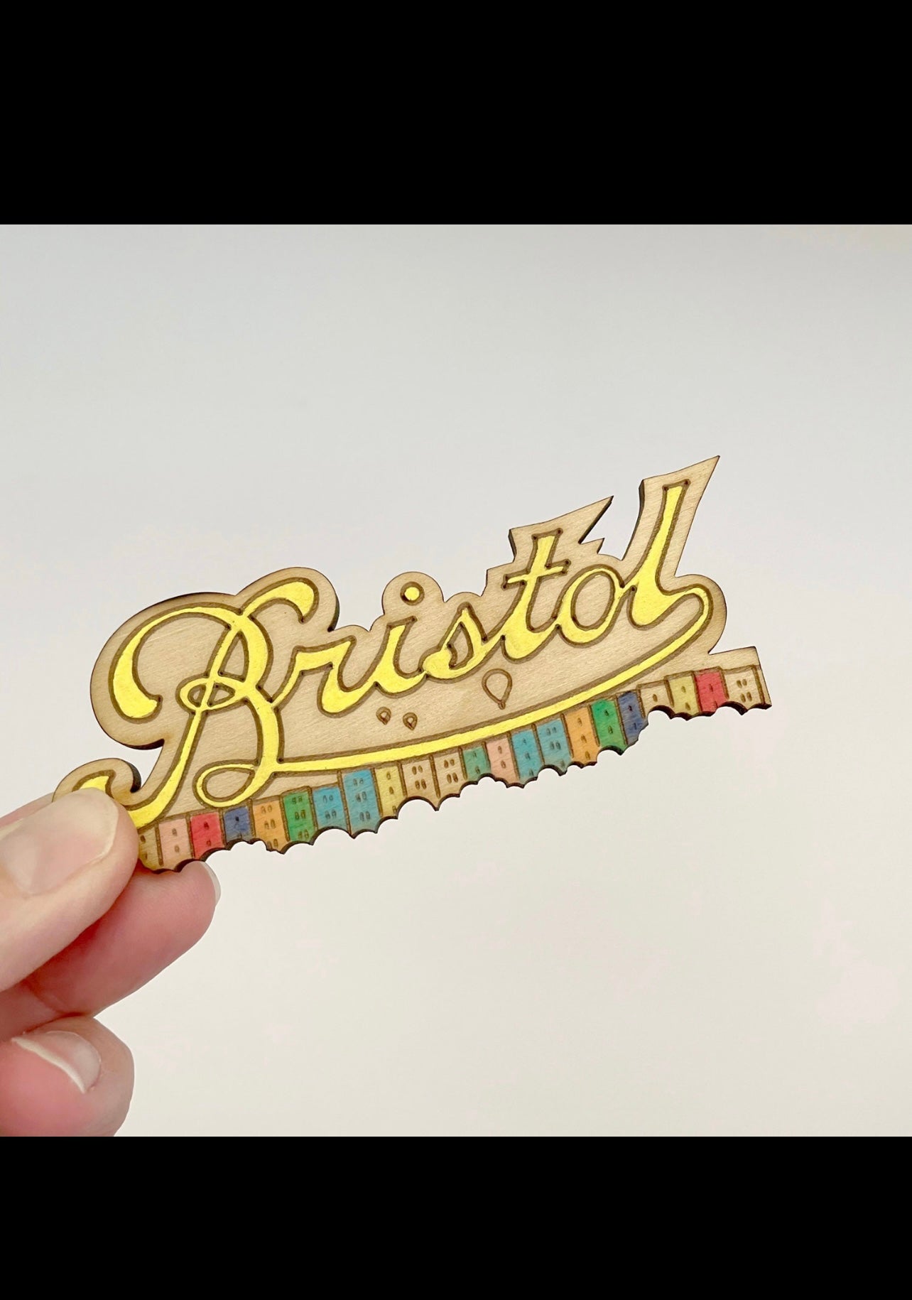 Bristol Wooden Magnet