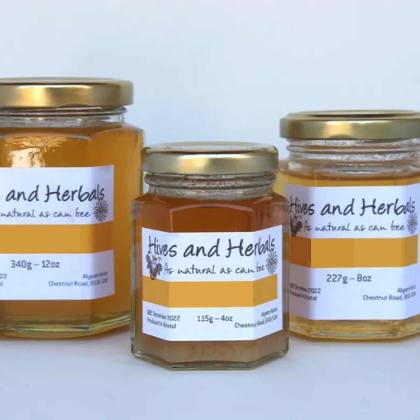 Sweet and light honey gift set