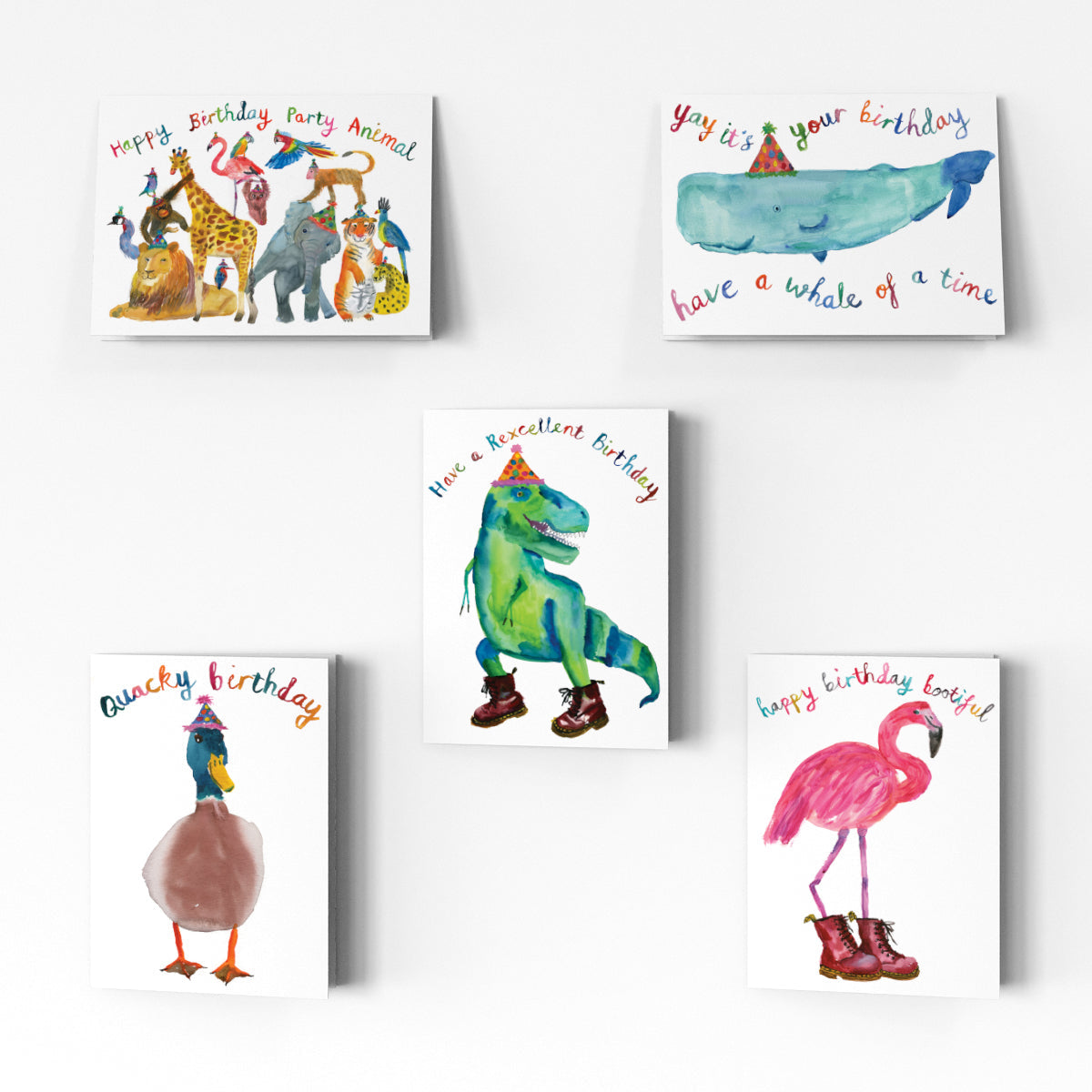 Pack Of 5 Greeting Cards