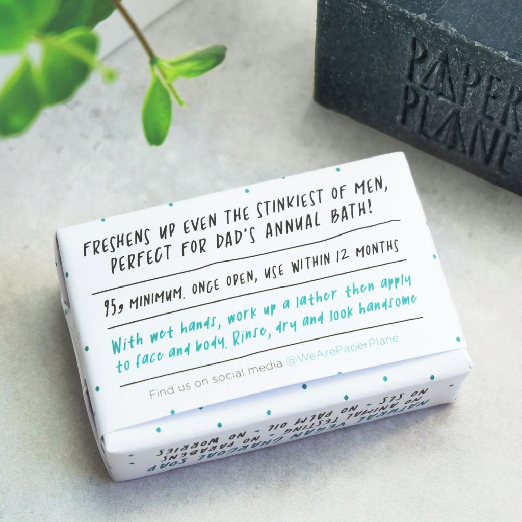 EMERGENCY DAD SOAP 100% NATURAL VEGAN