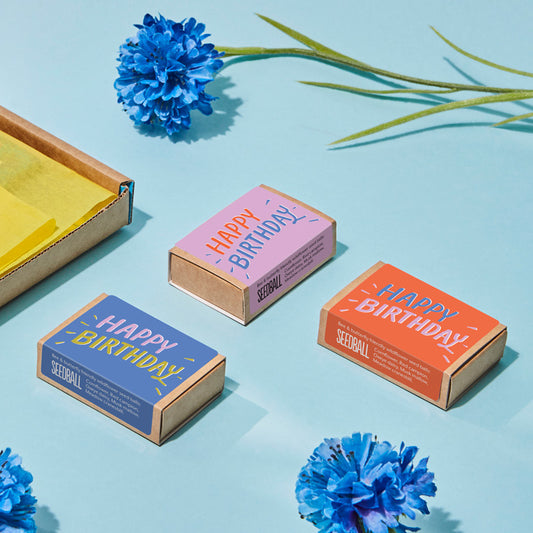 Happy Birthday Seedball box