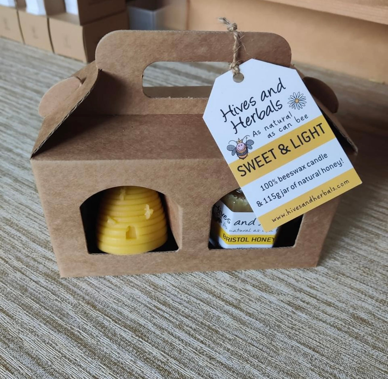 Sweet and light honey gift set