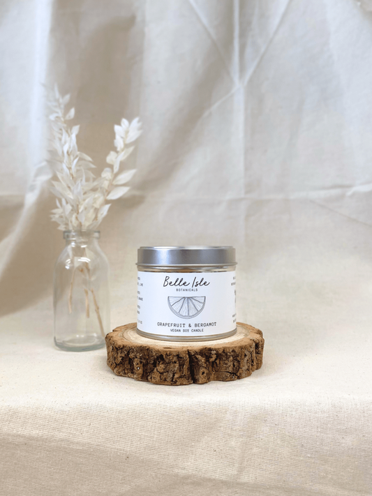 Grapefruit and Bergamot Soy Candle