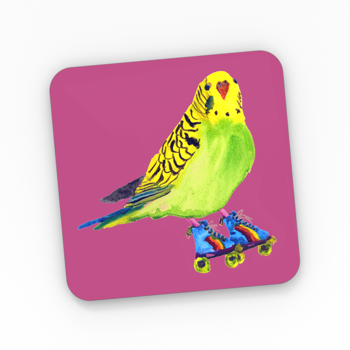 Budgie Coaster