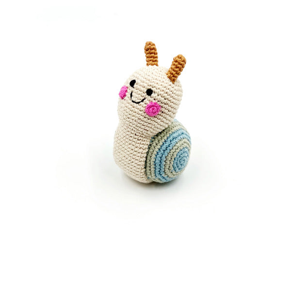 Snail rattle – cream