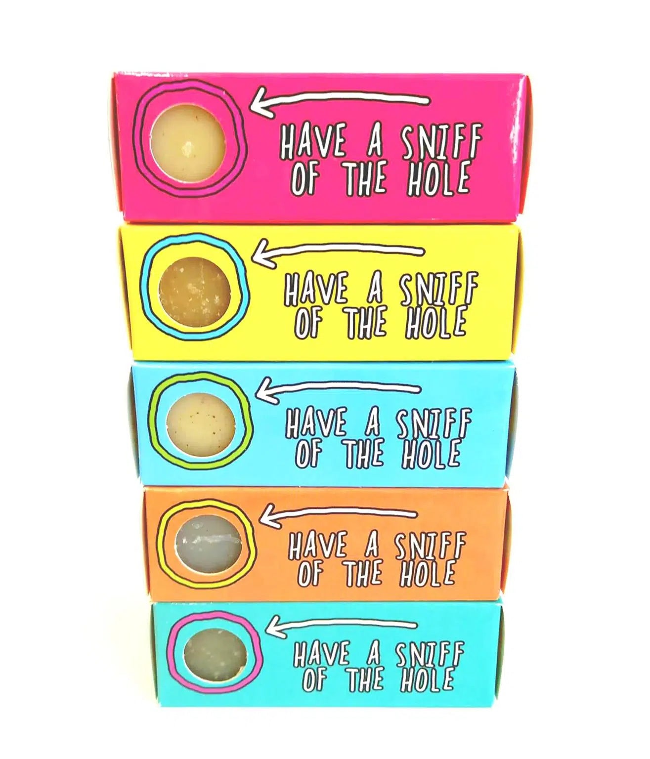 Cracking nuts Christmas soap